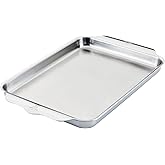 Hestan Provisions OvenBond – 9" x 12" Tri-ply Clad Stainless Steel Quarter Sheet Pan