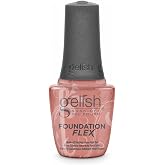 Gelish Foundation Flex &ndash; Flexible Base Coat for Nails, Ridge Filling, &amp; Perfect Protection, Soak-Off Rubber Base Gel Nail Kit for Long-Lasting Nail Strength and Flexibility