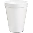 DART - 8J8CT 8-Ounce Foam Cup (Case of 1000), White