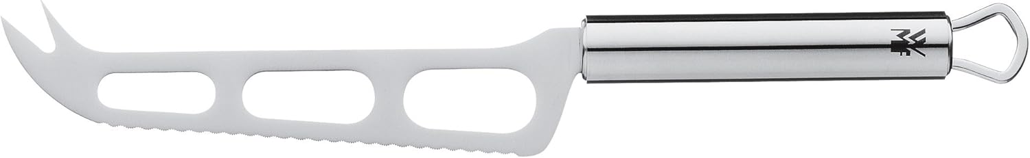 WMF Profi Plus Käsemesser 28 cm, Cromargan Edelstahl teilmattiert, spülmaschinengeeignet