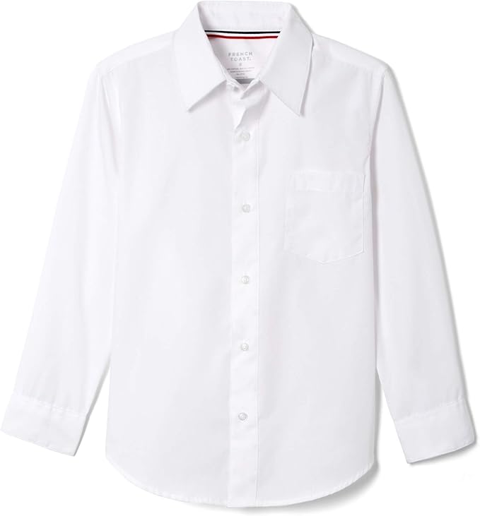 2t white dress shirt