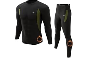 CL convallaria Thermal Underwear Long Johns Set Mens Winter Gift Hunting Gear Sport Base Layer Bottom Top