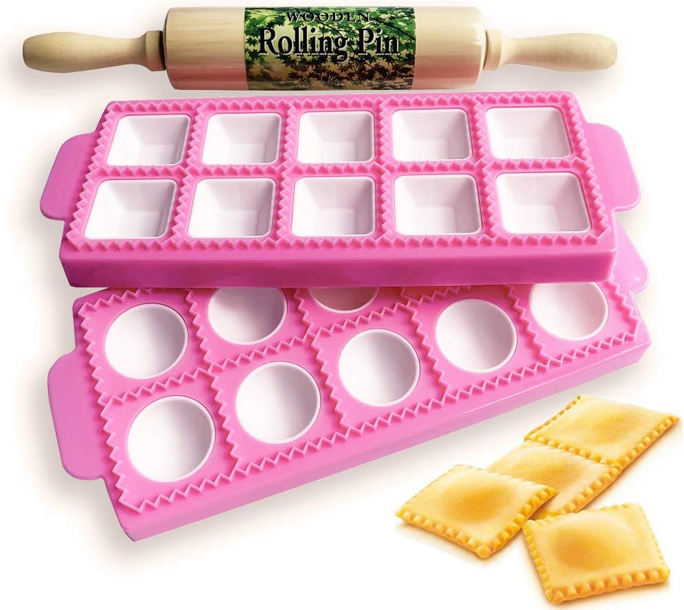 Gladworts Ravioli Maker Raviolamp Cutter Mould Dumpling