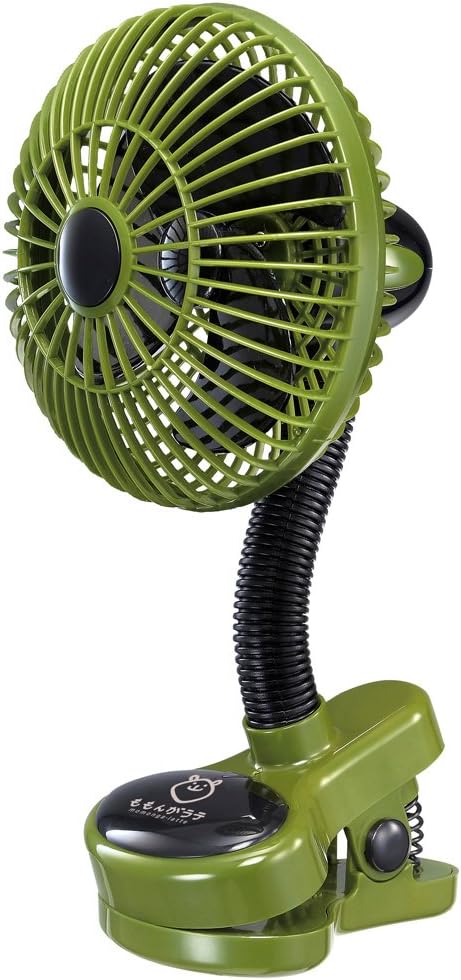 Momonga Safety Clip on fan (Green Tea)