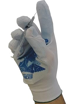 turtleskin q3984lg groß CP Insider 330 Cut/pannensicher/Nadel Stick Schutz Handschuh – Weiß
