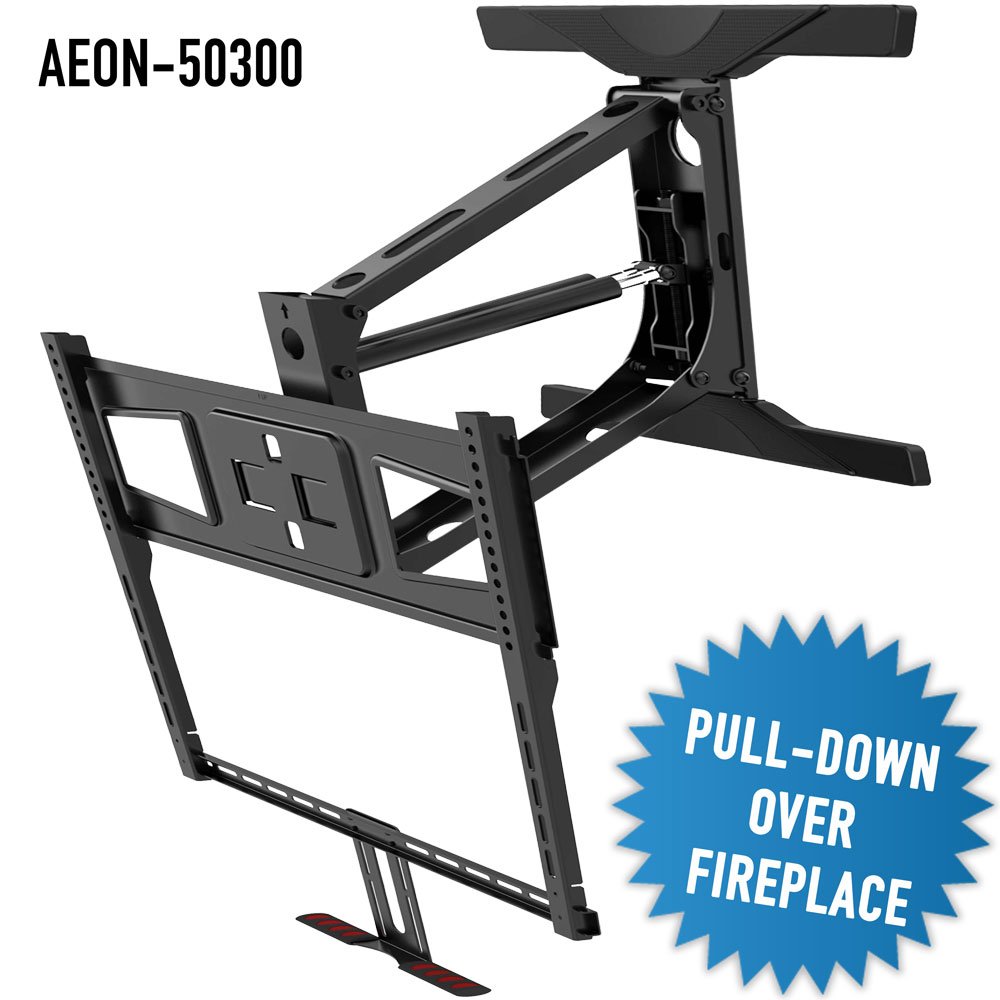 Pull down TV mount for fireplace Aeon 50300 Pricepulse