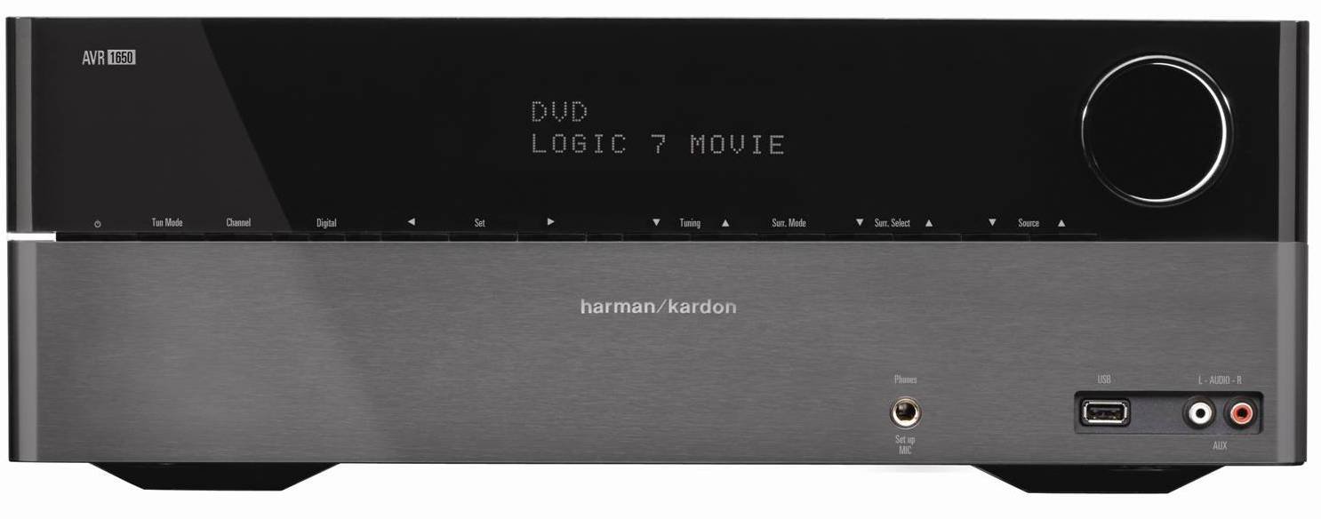 Amazon.com: Harman Kardon AVR 1650 5.1-Channel, 95-Watt Audio/Video  Receiver with HDMI v.1.4a, 3-D, Deep Color and Audio Return Channel  (Discontinued by ...