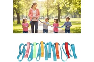 Kids Walking Rope, Preschool Walking Rope for Daycare Anti Lost Colorful Handles Children Safety Line Rope for Preschool Dayc