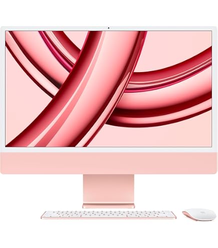iMac 2021 M1 24インチ ピンク 8GB/256GB Amazon.com: 2021 Apple iMac with Apple M1 Chip with 8-core CPU (24