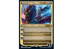 MAGIC THE GATHERING Magic: the Gathering - Sivitri, Dragon Master (065) - Etched - Foil - Dominaria United Commander