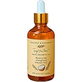 Tiny Hair Boost Hair Growth oil (4oz) l Coconut & Rosemary Infused l Nourishing Scalp OIl for Thicker, Fuller Hair l Natural Growth Formula for All Hair Types