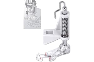 CKPSMS Brand - 1PCS #820988096 Open Toe Free Motion Presser Foot FIT for PFAFF Sewing Machines (Open Toe Free Motion Foot)