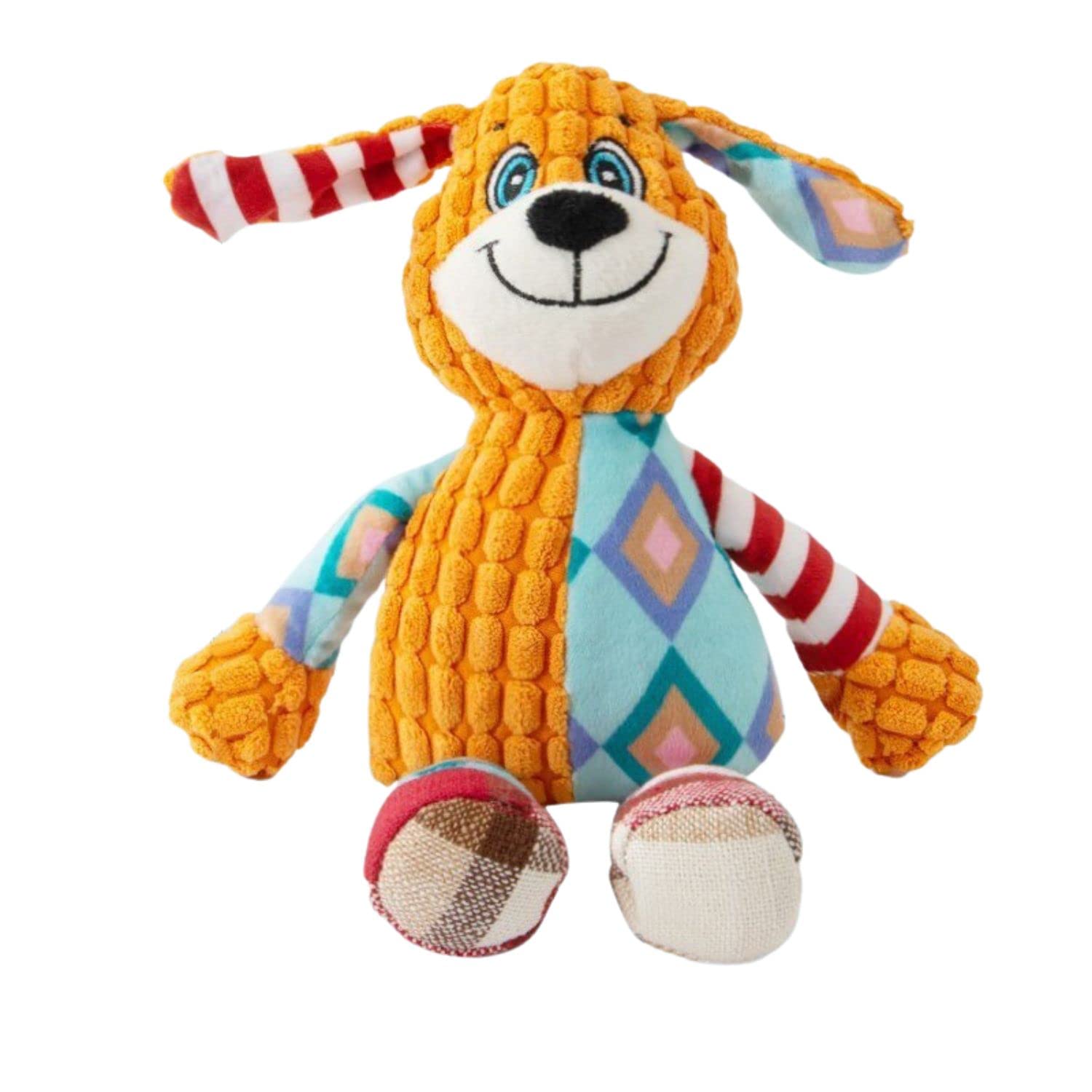 Blue Dream Island Dog Sound Toys,Bite Resistant Grinding Pet Toys,Training Dog Doll Supplies,Pet Solitude Relieving Small Items_Dizzy Puppy