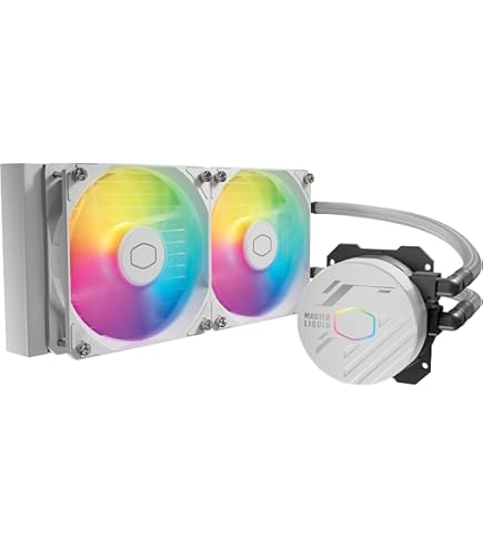 Amazon.com: Cooler Master 360L Core AIO CPU Liquid Cooler – 360mm