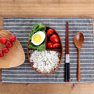 Amazon Jush 曲げわっぱ弁当箱 天然杉 くりぬき 木製 お弁当箱 一段