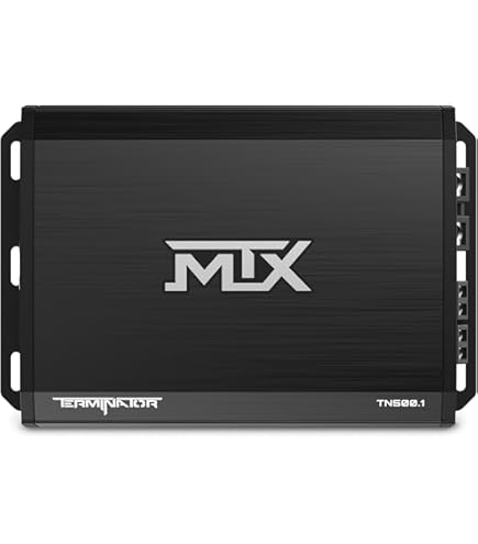 Amazon.com: MTX Terminator 1000-Watt RMS 1Ω Mono Block Class D