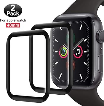 FANIER Protector Pantalla para Apple Watch 40mm Serie 5/4 Cristal ...