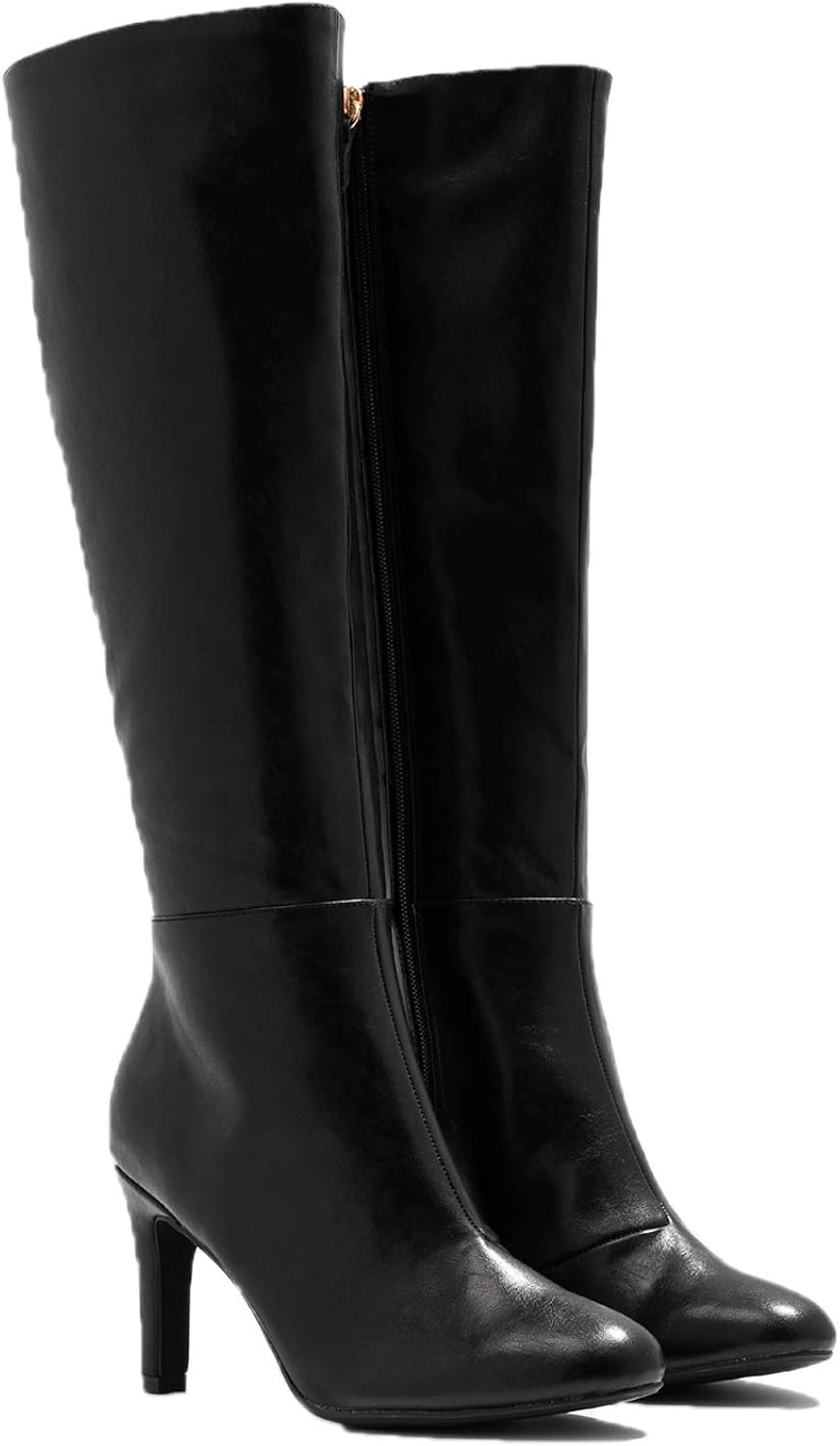 crocodile heeled boots