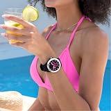 Harry Lime Black Smart Watch Silver Bezel iOS Android GPS Music Control Heart view 6