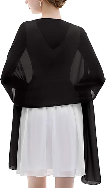 black wraps for dresses