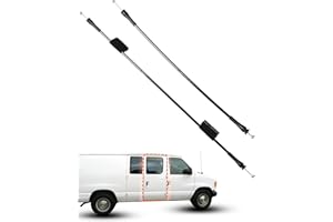 KPALAG Right Side Door Latch Release Cable Compatible with Ford E150 E250 E350 E450 E550 van 1992-2014 Replace# 6C2Z15264A00AB, F2UZ15264A64A, F2UZ15266A46A