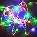 Solar Rope Lights Outdoor Waterproof Colorful LED Garden Decorative Landscape Lights for Party Festival Patio Three