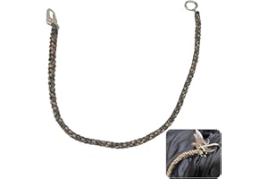 ELLENTAE Heavy Duty Braided Paracord Lanyard Keychain with,Strong for Outdoor Activities,Traveling Military Grade Carry Handle Tactical Correctional Officer Prison System Jailer