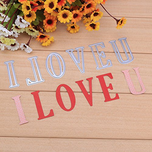 26pcs/Set 5CM Large Big Alphabet Letters Metal Cutting Dies for DIY Scrapbooking Photo Album Embossing Paper Cards Decor Crafts - Thumbnail 3