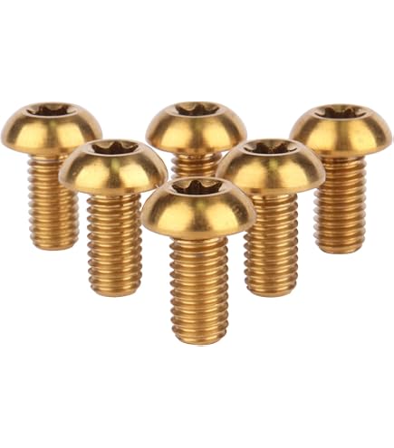 Bulloni M5x10 Mm Torx T25 Bulloni Titanio 6AL4V Gr5 48 Bulloni In