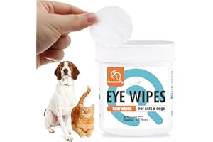 Havenfly Pet Wipes for Cats & Dogs, Grooming Wipes for Eyes, Paws, Ears, Nose, Unscented Soft Pet Tear Stain Remover Wipes 150 Pads