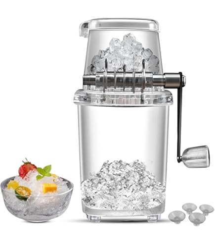 Crush Ice For Vapalux M320 グレー Amazon.com: Hand Ice Crusher Machine for Home Use with Stainless