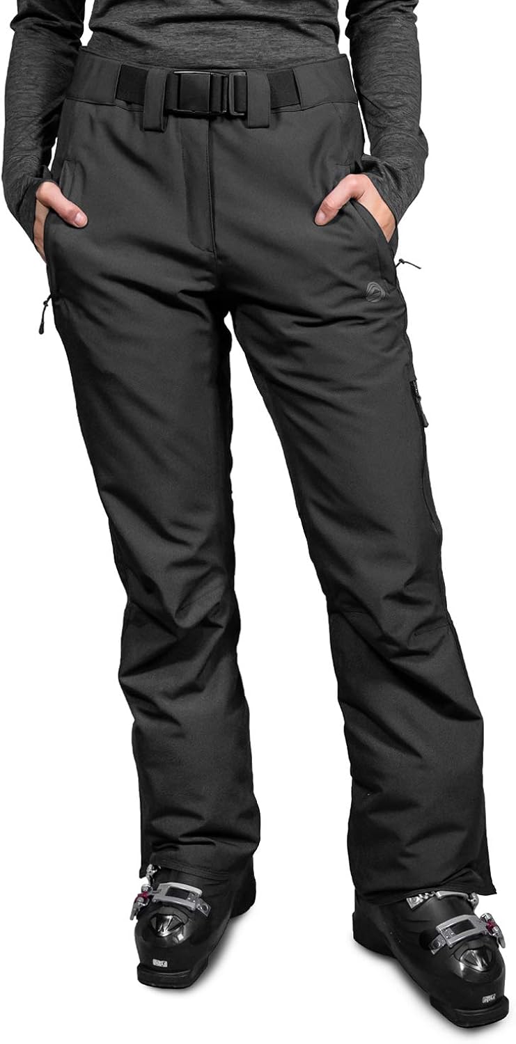 Wildhorn Kessler Womens Ski Pants - Designed in USA - Insulated Waterproof Windproof Snow Pants: Clothing