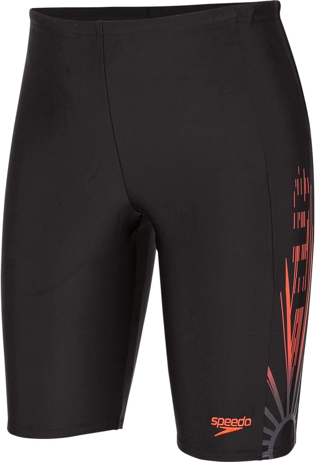 Speedo Boys' Echoshatter Logo Panel Aquashort