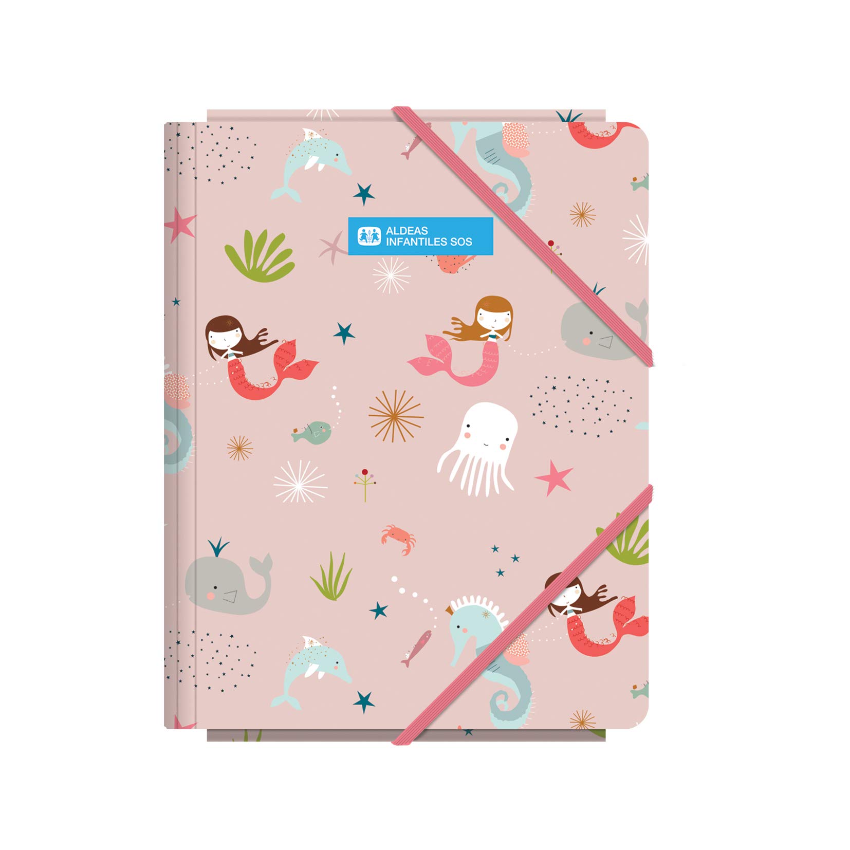3 flaps folder A5 - Aldeas Infantiles SOS - Sirena