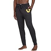 True Religion Mens Jogger Pajama Pants, Lightweight Lounge Casual Sleep Pants for Men