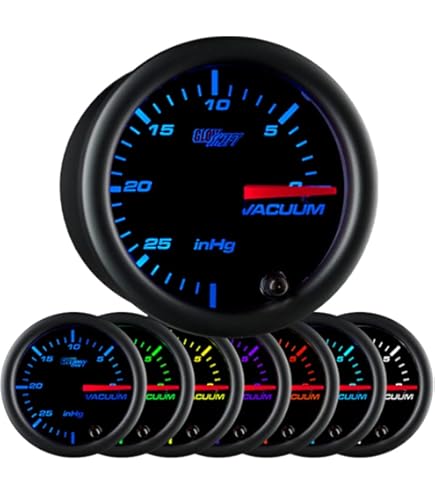 Amazon.com: GlowShift Black 7 Color Analog Needle Wideband
