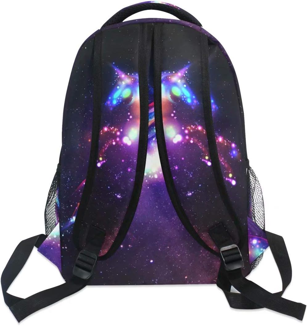 ALAZA Unicorn Backpack Girls School Bag Galaxy Magic Laptop Bookbags Canvas Rucksack, D008, Original - Image 5