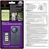 Mengshen Wireless Vibration Alarm 110db Loud Security Bike Motorcycle Car Door view 8