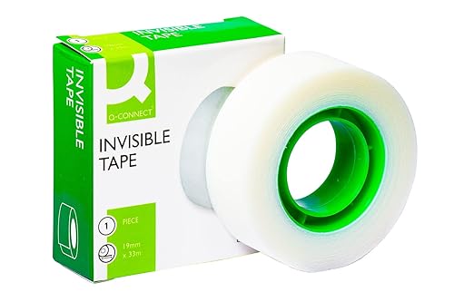 Self-Adhesive Tape Q-CONNECT Matt 19mm 33m / Small Office Accessories/Type-Office/Kind-Matte/Material-PP/Colour-Transparent/Thickness (mm)-N.a. / Size-19/33mm/m/Width (mm)-19