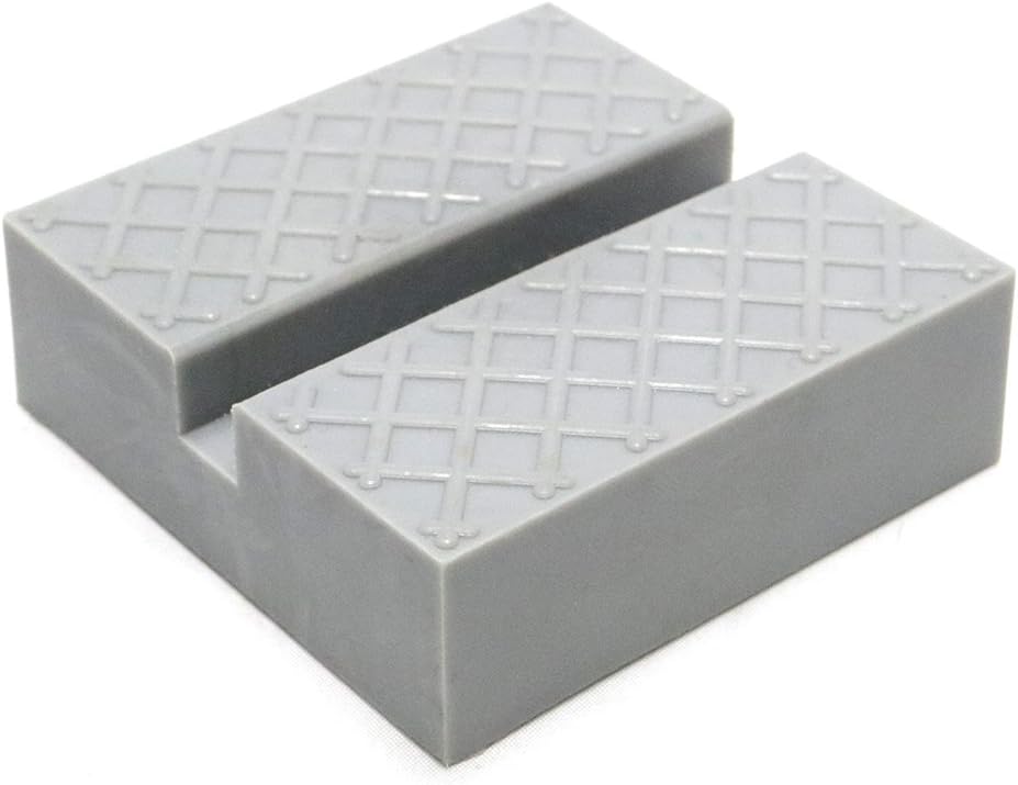 TMB Single Square Universal Slotted Polyurethane Jack Pad Frame Rail Protector