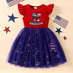 Toddler Girl 4th of July Outfit Red White and Blue
