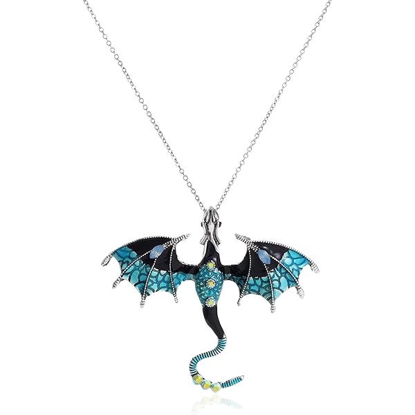 Amazon.com: Alchemy Gothic Amber Dragon Thor's Hammer Pendant w
