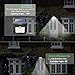Neloodony Solar Motion Sensor Light Outdoor, Super Bright 28 LED Security Light Waterproof Motion Activated Wall Lights 2 Pack