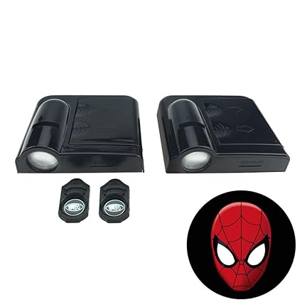 Inalámbrico luces LED para puerta de coche con proyector láser ...