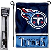 Tennessee Titans Garden Flag with Stand Holder