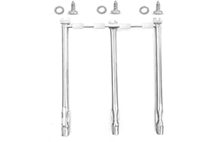 GOKOTASA 69787 Grill Burner Tubes for Weber Spirit & Spirit II 300 Series, Spirit E310 E320 E330 S310 S320 S330 SP330 Gas Grills with Up Front Control, Stainless Steel 304, 18 Inch for Weber Spirit Grill Parts