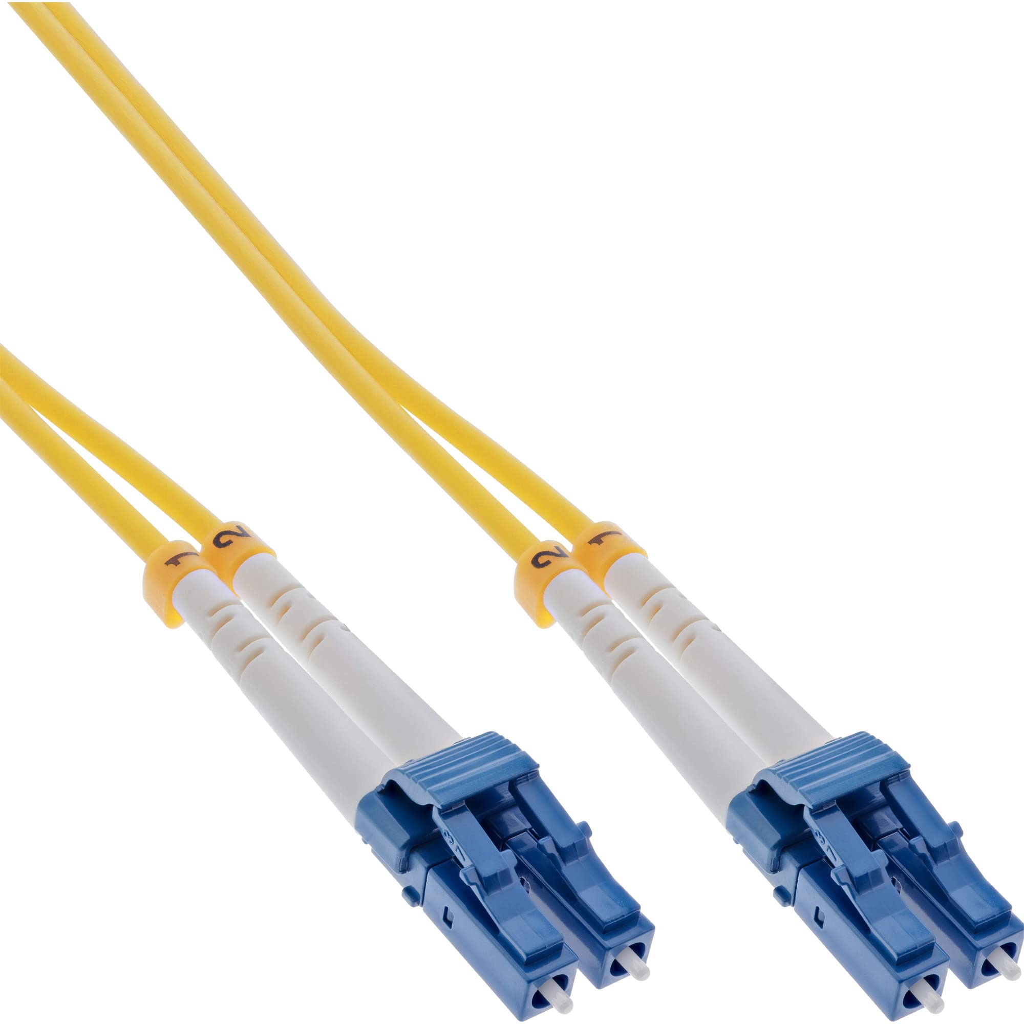 InLine 88656 M LWL Duplex Cable LC/LC 9/125µm, OM2, 10 M
