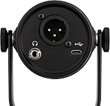 Shure MV7 USB/XLR Podcast Microphone with Built-In Headphone Output view 9