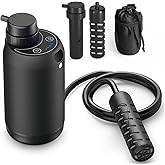 Portable Camping Water Purifier Dual 0.01 Micron Water Filtration System for Outdoor Backpacking, Hiking, Emergency - Dual Filters Version