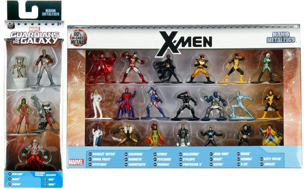 Buy X Marvel Figure 25 Collection X Men Mini Metal Character Set Wolverine Storm Cyclops Phoenix Colossus Ice Man Magneto Rogue Beast Super Hero Guardians Groot Rocket Raccoon Galaxy 5 Online At Desertcartmongolia